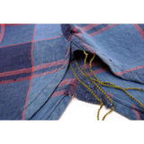 Berkeley Pull Over Shirt - Indigo Bleeding Madras