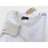 Crew Chief tee with needle out rib collar and cuffs