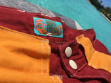Manureva Deck Shorts - Cerise Tutti Frutti