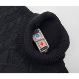 Mister Freedom® "Waterfront" rayon label sewn on inside