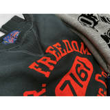 The Medalist Sweatshirt - Black "MfgCo." Flock Print