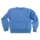 Mister Freedom® MEDALIST crewneck sweatshirt is inspired by vintage 1940s-50s classic American sweatshirts. Made in Japan from heavy weight 12 Oz. 100% cotton tubular fleeced jersey knit.