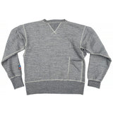 Mister Freedom® MEDALIST crewneck sweatshirt is inspired by vintage 1940s-50s classic American sweatshirts. Made in Japan from heavy weight 12 Oz. 100% cotton tubular fleeced jersey knit.