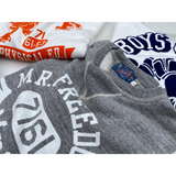 The Medalist Sweatshirt - White "Boys Club" Flock Print
