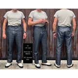 Fit images of Christophe Loiron wearing a size Small Stanley Tee with "Nouvelle Vague" Slacks