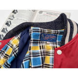 Mister Freedom® PODIUM inspired by vintage 1940s-60s award/letterman/baseball/varsity/club/warm-up jackets. Made In Japan.