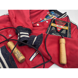 Mister Freedom® PODIUM inspired by vintage 1940s-60s award/letterman/baseball/varsity/club/warm-up jackets. Made In Japan.