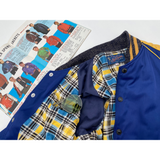 Mister Freedom® PODIUM inspired by vintage 1940s-60s award/letterman/baseball/varsity/club/warm-up jackets. Made In Japan.