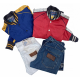 Mister Freedom® PODIUM inspired by vintage 1940s-60s award/letterman/baseball/varsity/club/warm-up jackets. Made In Japan.