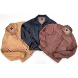 Ranch Blouse Vegetable Tanned Leather Editions: Natural, Black and Bison