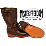 Road Champ - Brown Leather Boots