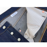 Mister Freedom Californian Lot 64 NOS OG Cone Denim - Button fly and pocket lining details