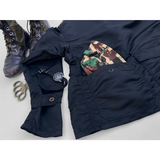One-Zero Smock - Black Nylon