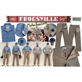 Look Book image of the Snipes Shirt and Swabbies in Khaki HBT