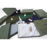 Mister Freedom® SKIVVY T-shirt, 2 Pack Box, tubular knit jersey, available in White, Navy, Sage Green, Heather Grey, and Brown 436, made in USA