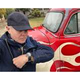 Ship Cap fit pic, worn by Christophe Loiron