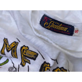 Shop Tee "Truckstop" Original MF® “The Sportsman” black woven rayon label on neck band.