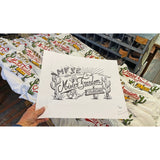 Shop Tee "Truckstop" original artwork