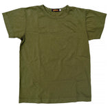 Mister Freedom® SKIVVY T-shirt JUNGLE GREEN, vintage inspired tubular knit jersey tee, available in Small, Medium, Large, X-Large, made in USA