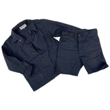 Mister Freedom® FROGMAN Jacket inspired by 1940’s US Army denim dungaree jackets. Made in Japan from premium vintage mil-specs HBT (herringbone twill).