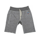 SWEATPANTS CUT-OFFS - Heather Grey