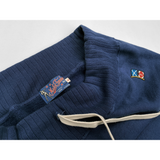 SWEATPANTS CUT-OFFS - Prussian Blue