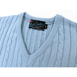 Terrence Cashmere Sweater - Ice Blu