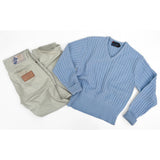 Terrence Cashmere Sweater - Ice Blu