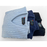 Terrence Cashmere Sweater - Ice Blu