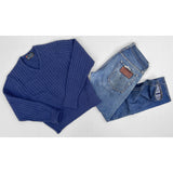 Styling mfsc Terrence Sweater - An original MFSC pattern inspired by several vintage cashmere sweaters from our archives.